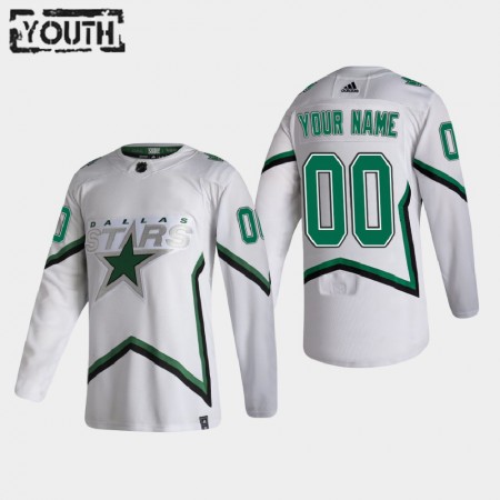 Dallas Stars Custom 2020-21 Reverse Retro Authentic Shirt - Kinderen